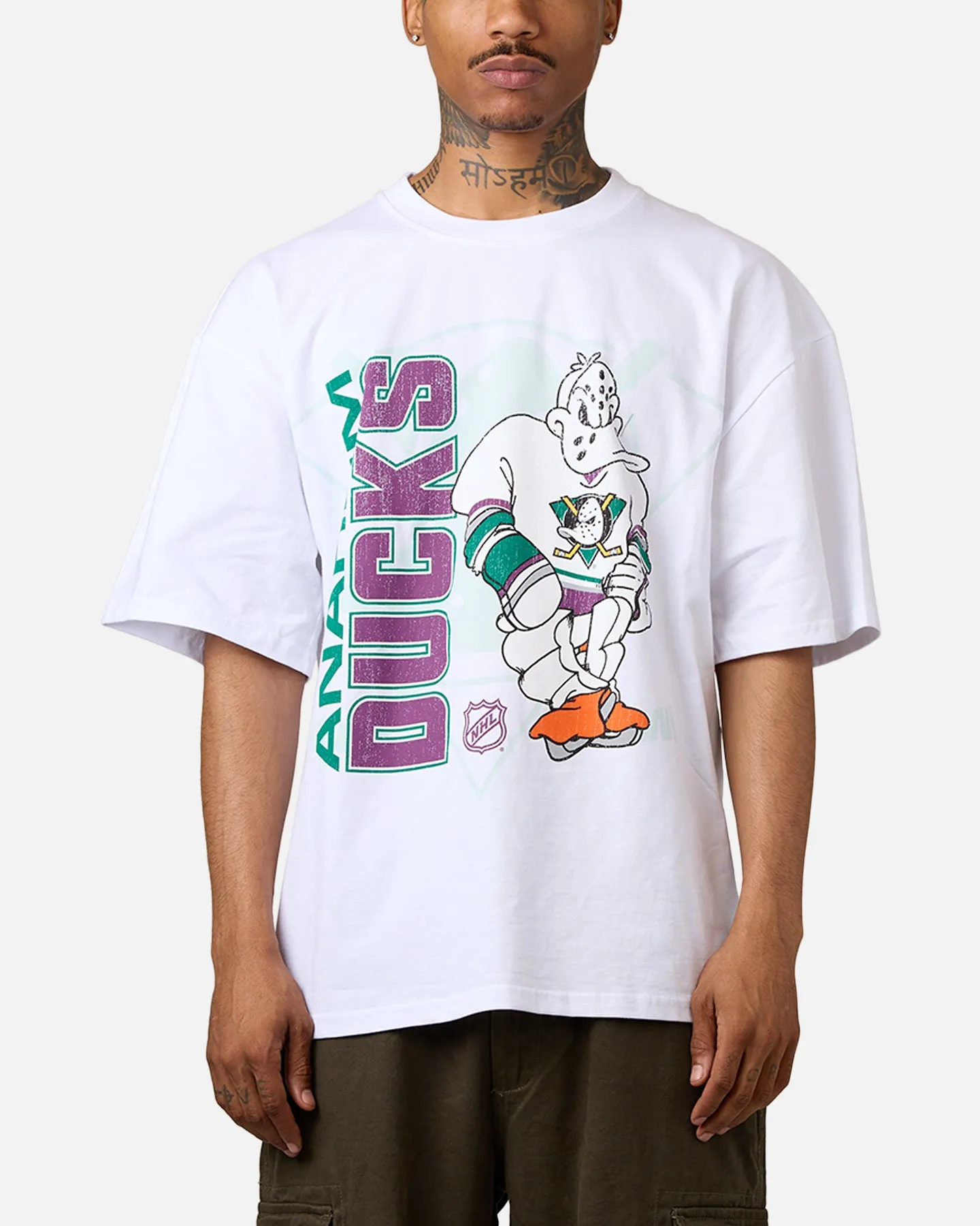 Culture Kings Anaheim Ducks Smash T-Shirt White sold by Culture Kings product image thumbnail 2