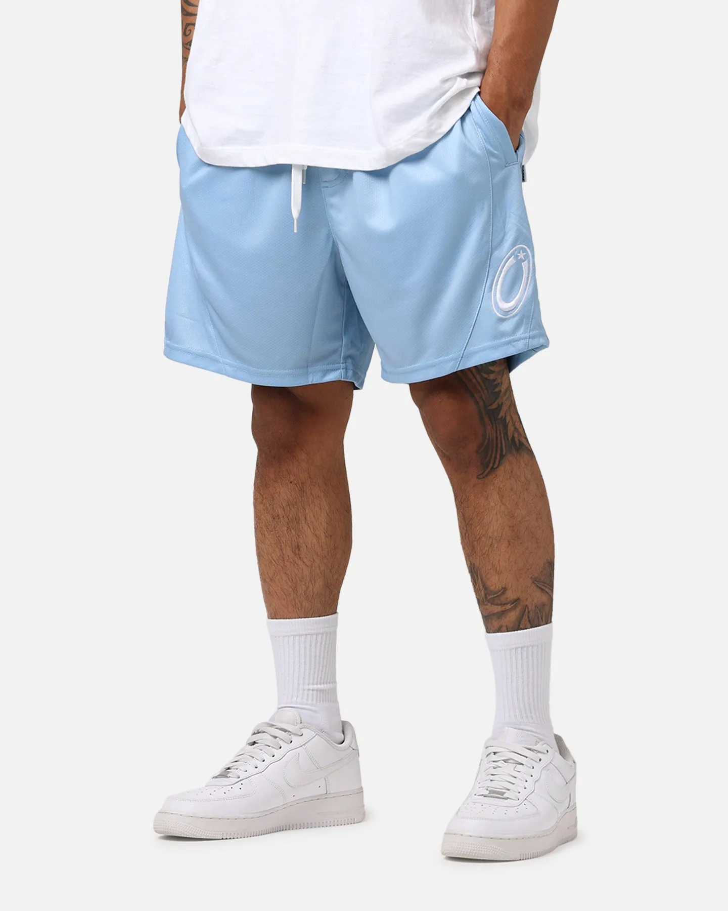 Carré C-Star Mesh Basketball Shorts Light Blue sold by Culture Kings product image thumbnail 4