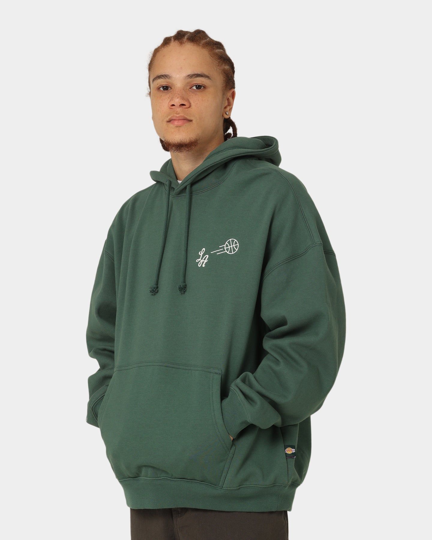 Mitchell & Ness Los Angeles Lakers Repeat Varsity Champions Hoodie Forest Green sold by Culture Kings product image thumbnail 2