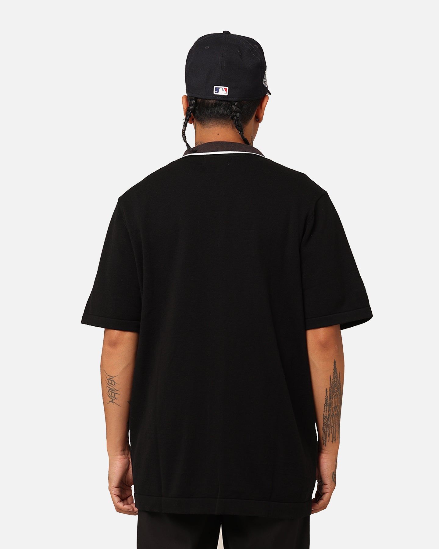 X-Large Bowling Knit Short Sleeve Shirt Black sold by Culture Kings product image thumbnail 4