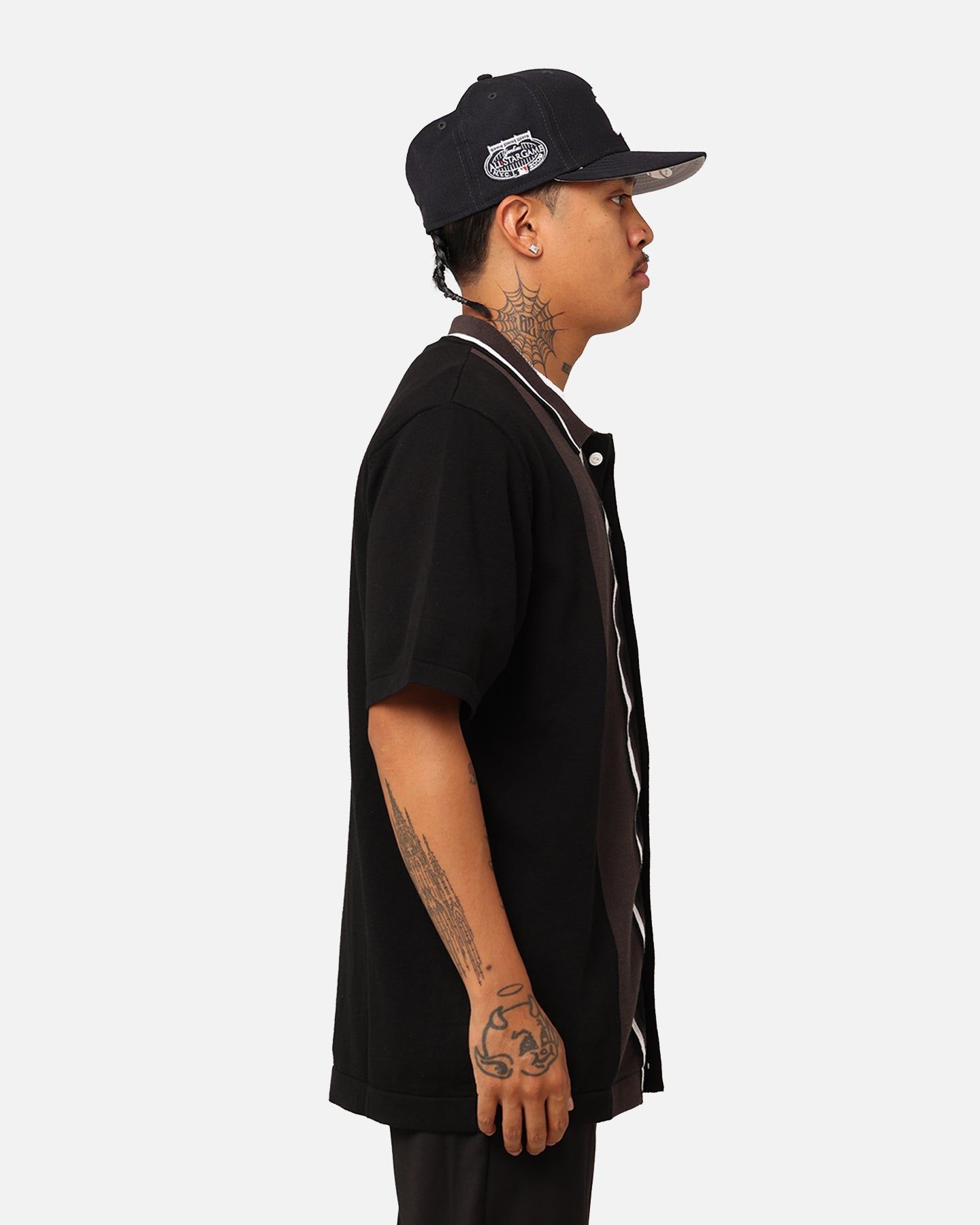 X-Large Bowling Knit Short Sleeve Shirt Black sold by Culture Kings product image thumbnail 5