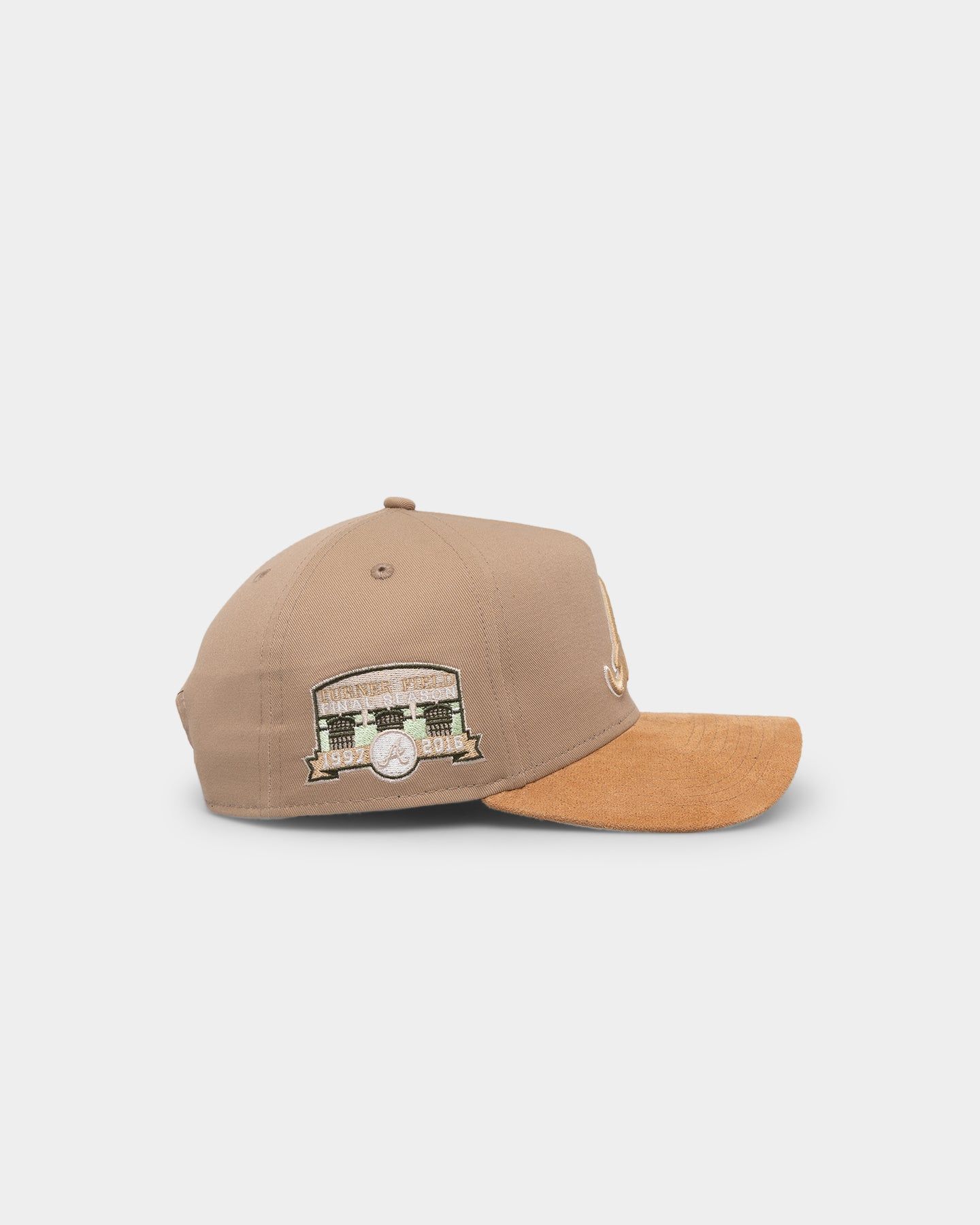 New Era Atlanta Braves 'Desert Suede' 9FORTY A-Frame Snapback Camel/Wheat sold by Culture Kings product image thumbnail 3