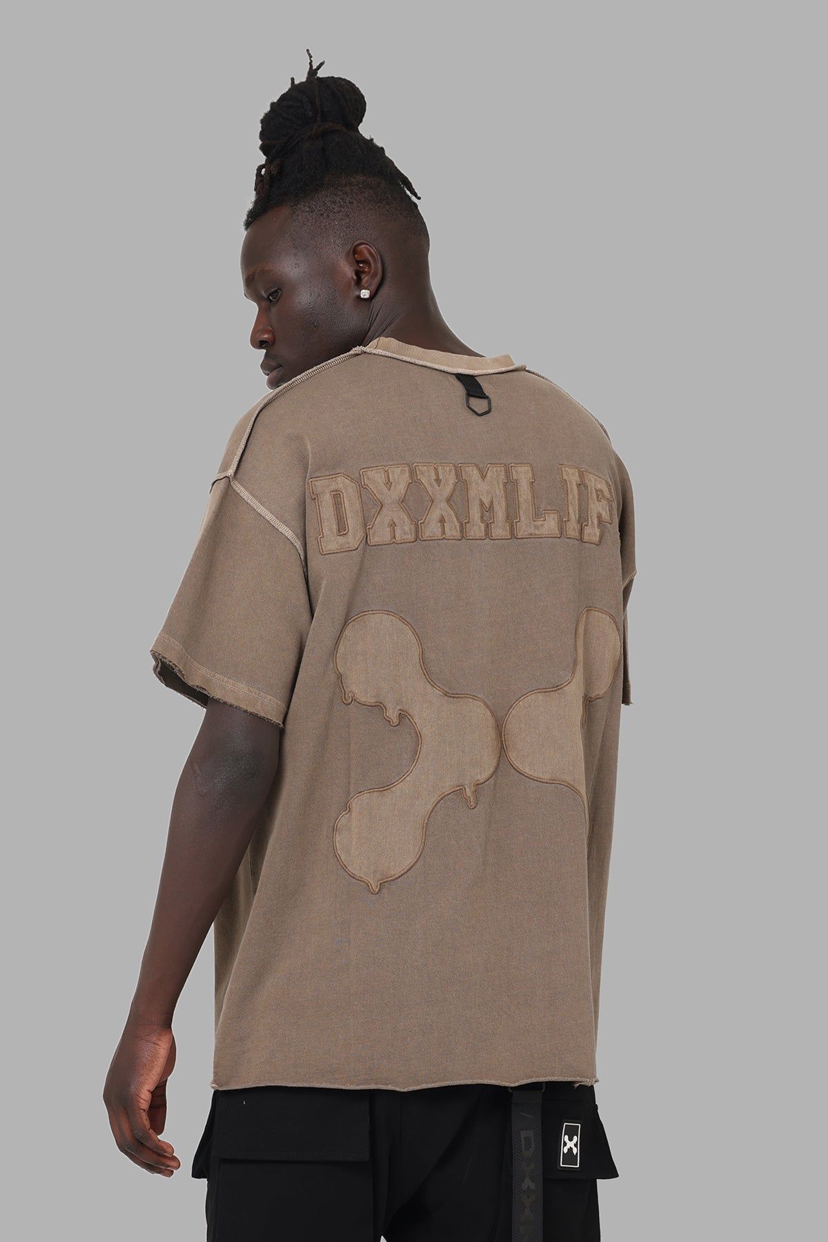 DXXMLife L-5 Txnal Oversized T-Shirt Brown/Brown sold by Culture Kings
