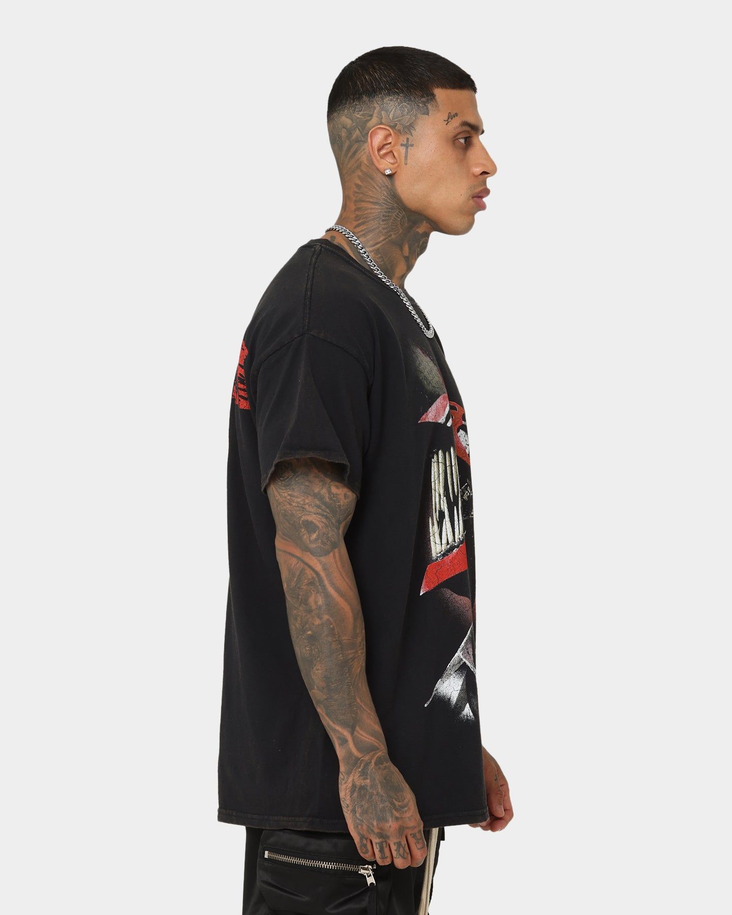 Goat Crew Denji Vintage T-Shirt Washed Black sold by Culture Kings product image thumbnail 6