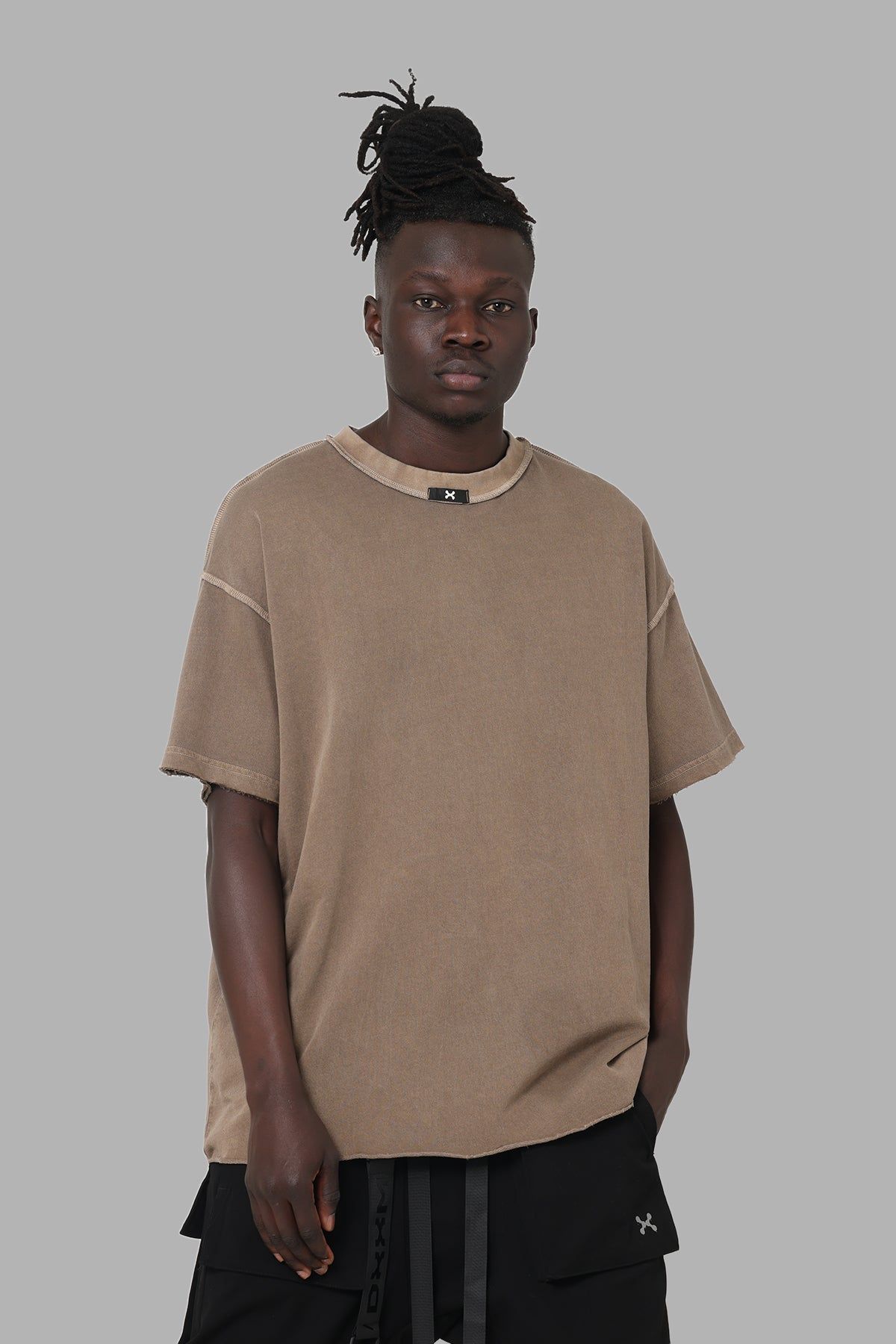 DXXMLife L-5 Txnal Oversized T-Shirt Brown/Brown sold by Culture Kings product image thumbnail 2