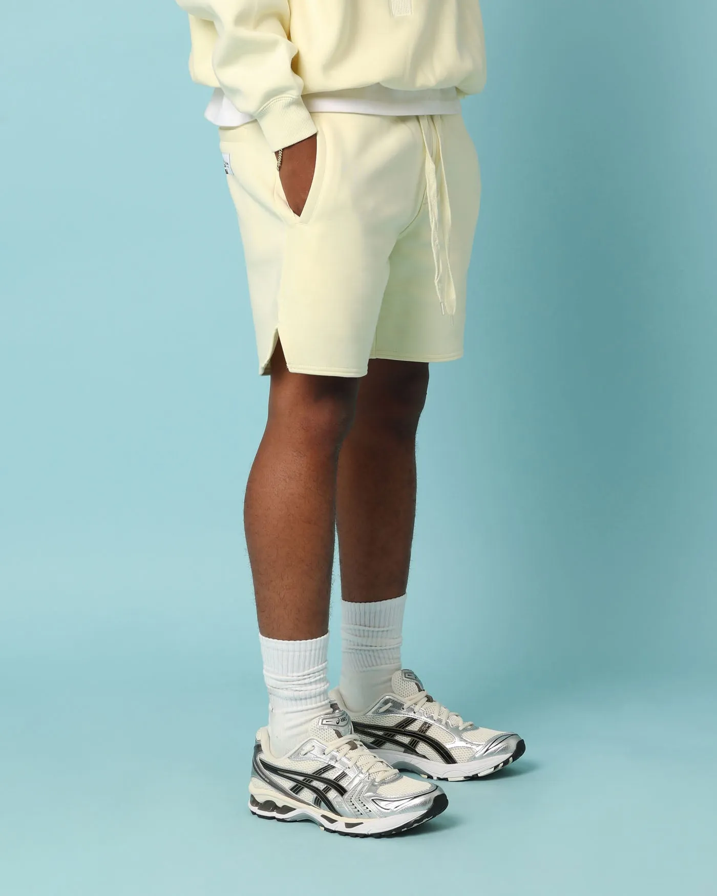 Carré Academy Sweat Shorts Yellow sold by Culture Kings product image thumbnail 5