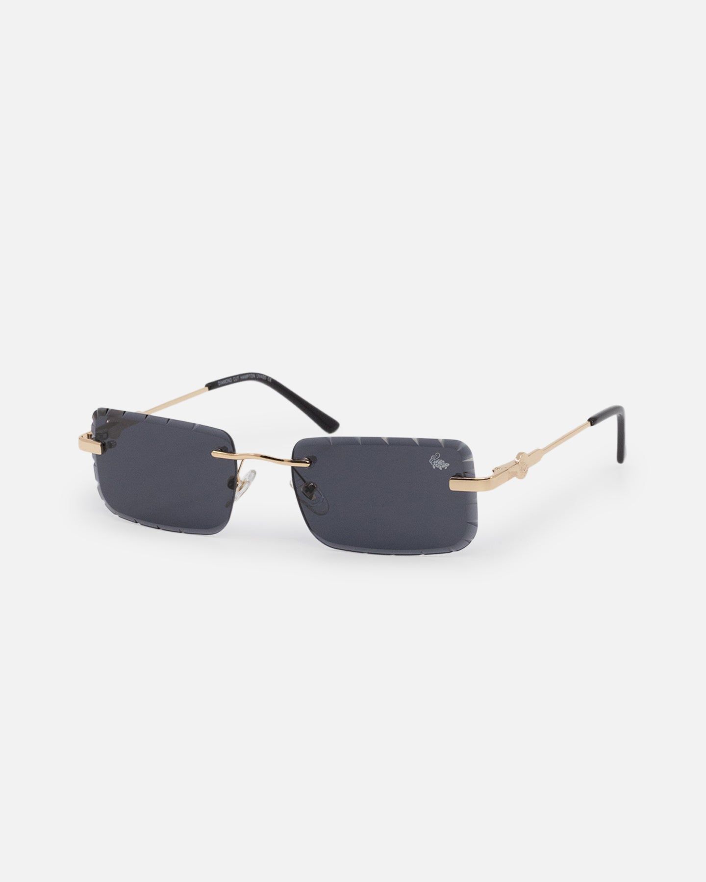 Belvoir & Co Diamond Cut Hampton Sunglasses Black/Gold sold by Culture Kings product image thumbnail 2