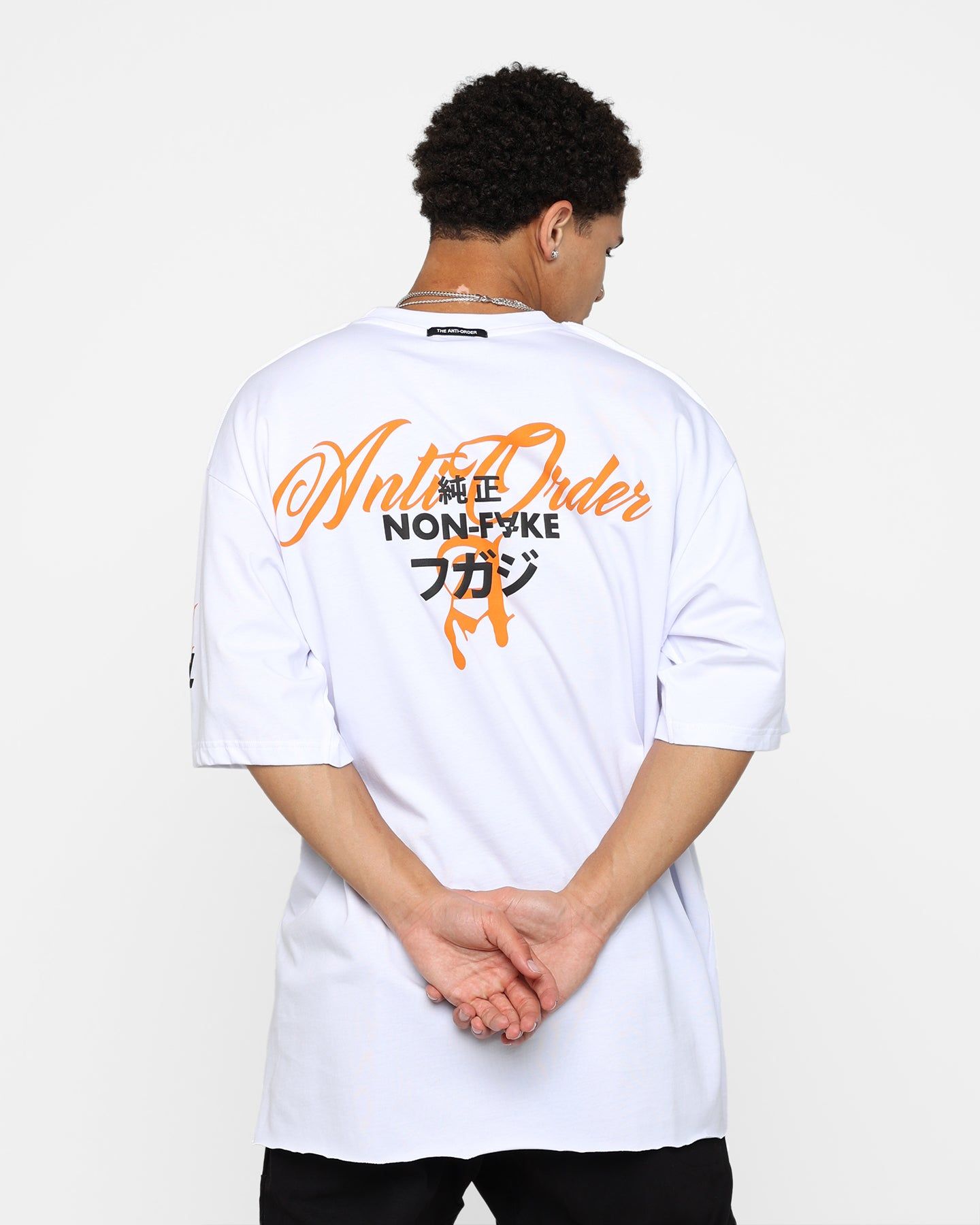 The Anti Order Non-Fake Baggy T-Shirt White sold by Culture Kings