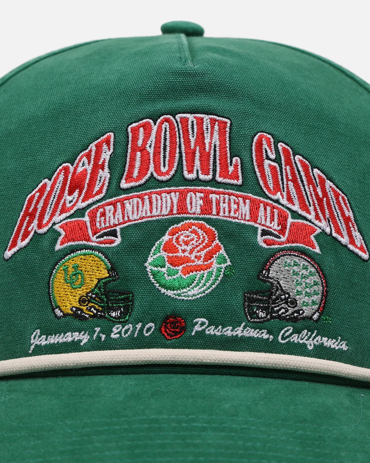 47 Brand Pasadena 2010 Rose Bowl Snapback Green sold by Culture Kings product image thumbnail 5