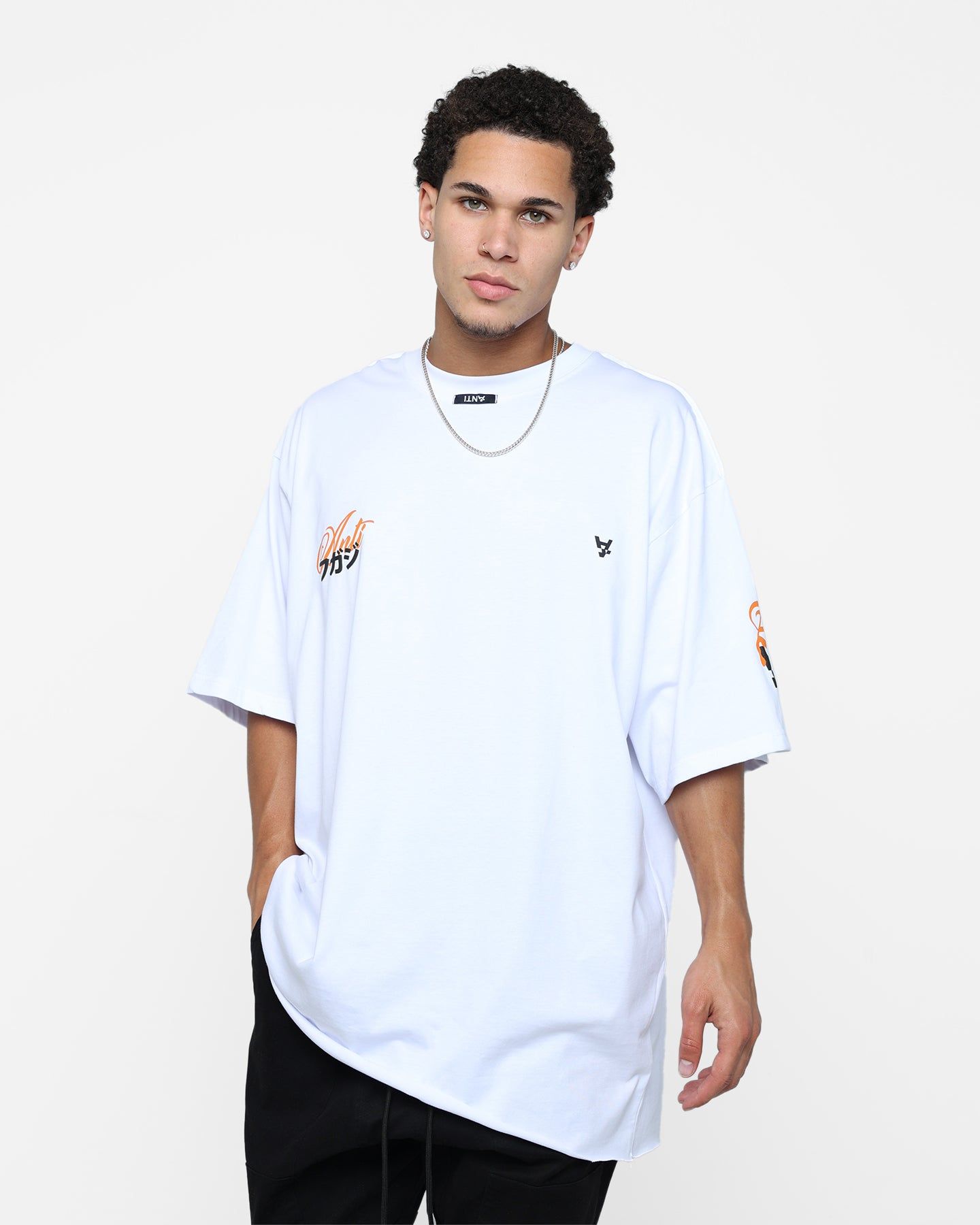 The Anti Order Non-Fake Baggy T-Shirt White sold by Culture Kings product image thumbnail 2