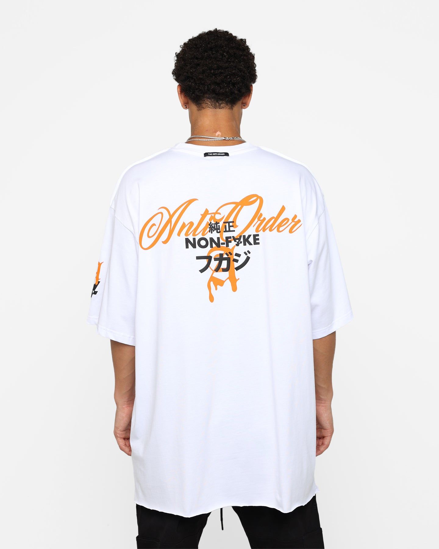 The Anti Order Non-Fake Baggy T-Shirt White sold by Culture Kings product image thumbnail 5