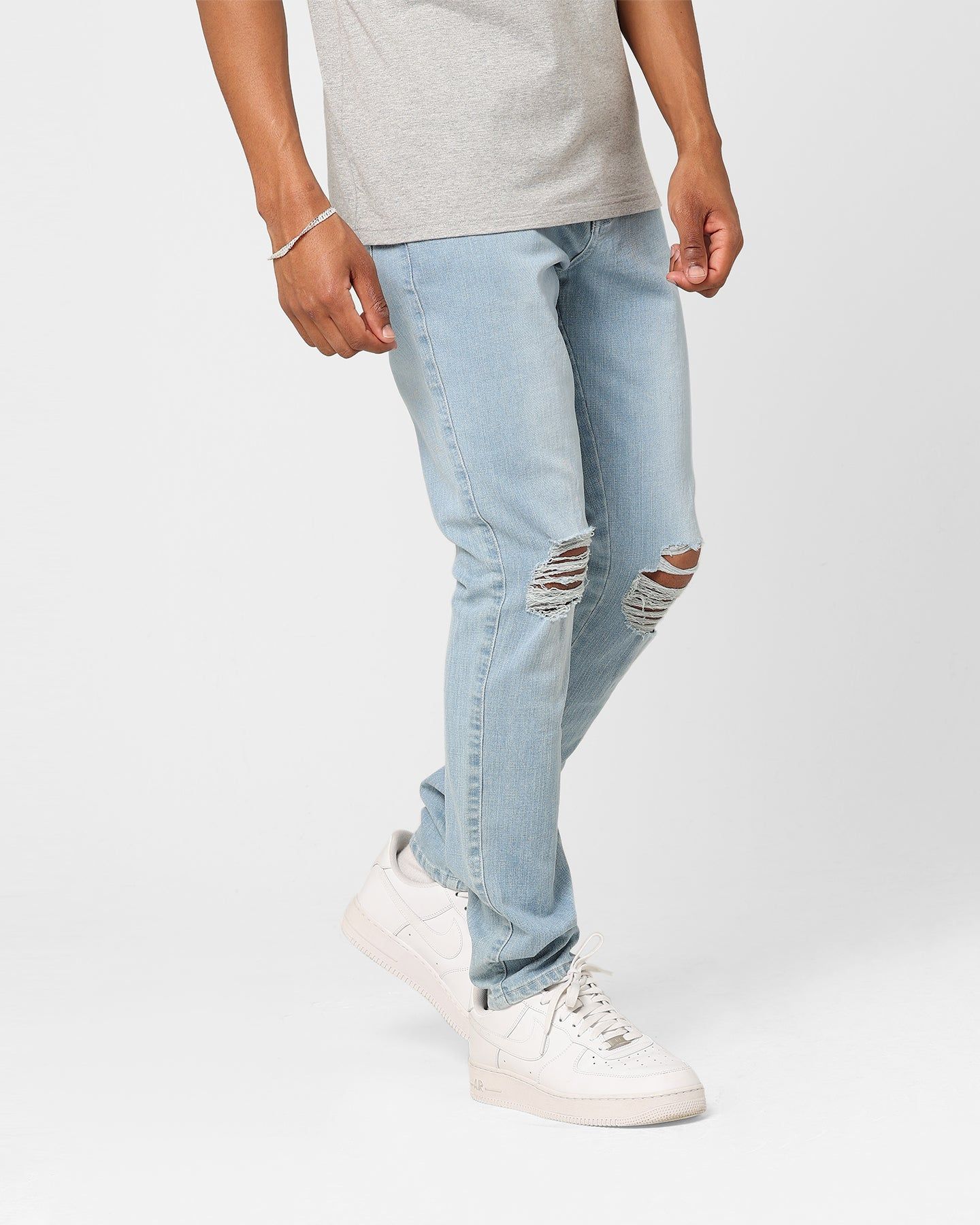 Carre Daily Distressed Jeans Superwash Blue sold by Culture Kings product image thumbnail 5