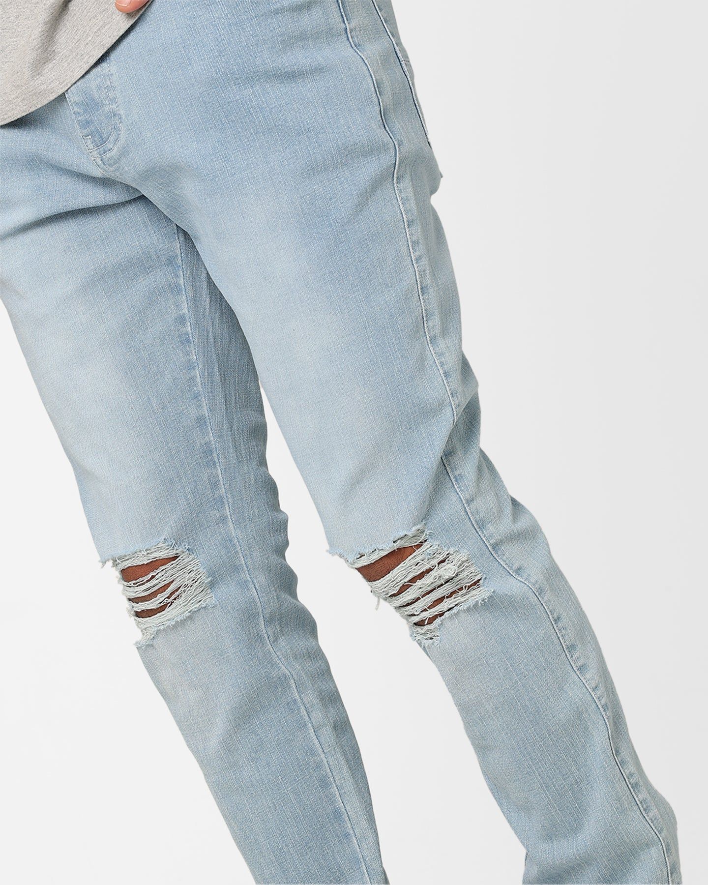 Carre Daily Distressed Jeans Superwash Blue sold by Culture Kings product image thumbnail 4