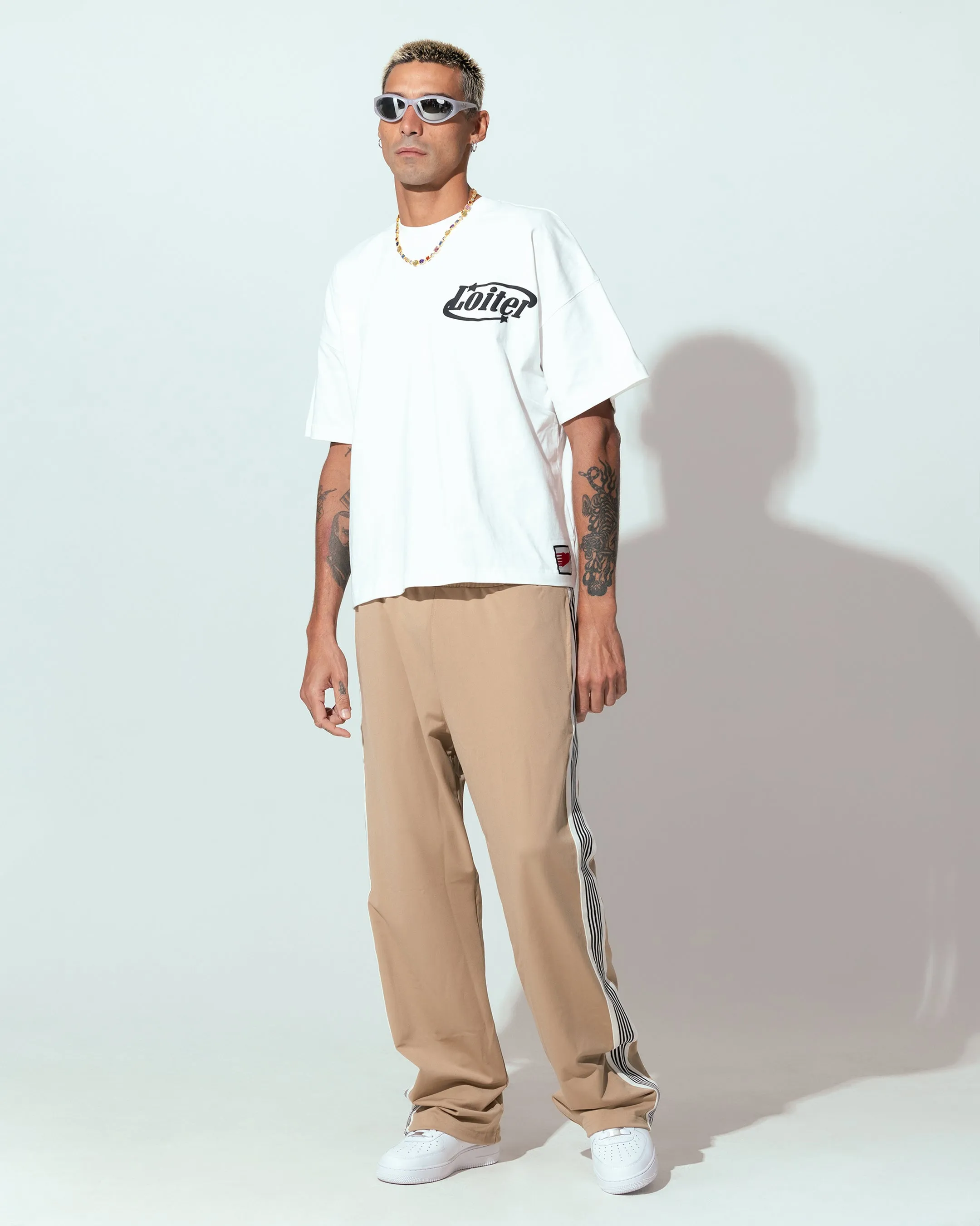 Loiter Repressed Box T-Shirt Off White sold by Culture Kings product image thumbnail 4