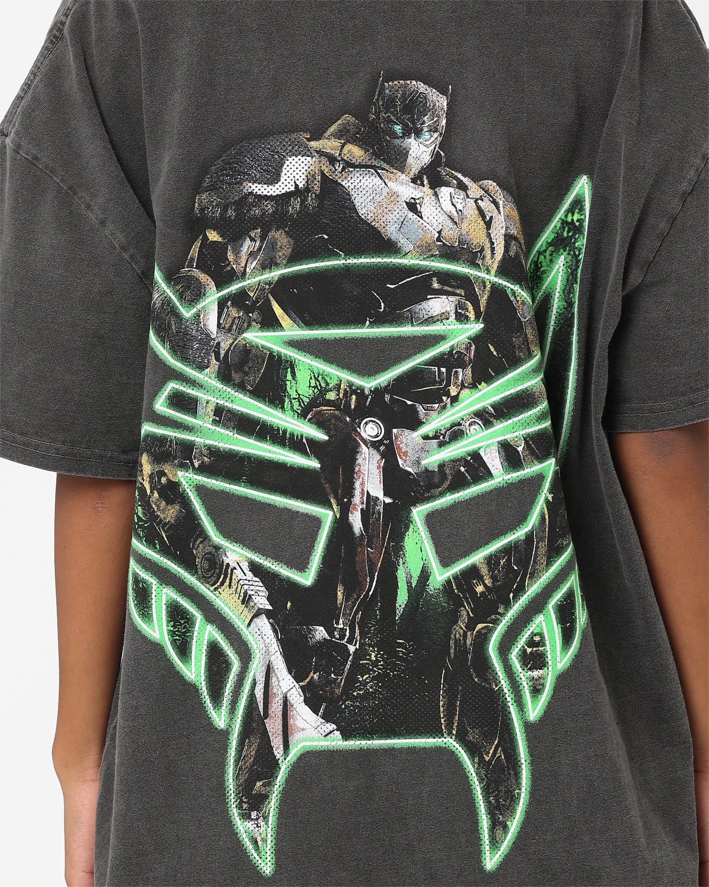 Goat Crew X Transformers Optimus Primal Heavyweight Vintage T-Shirt Black Wash sold by Culture Kings product image thumbnail 4