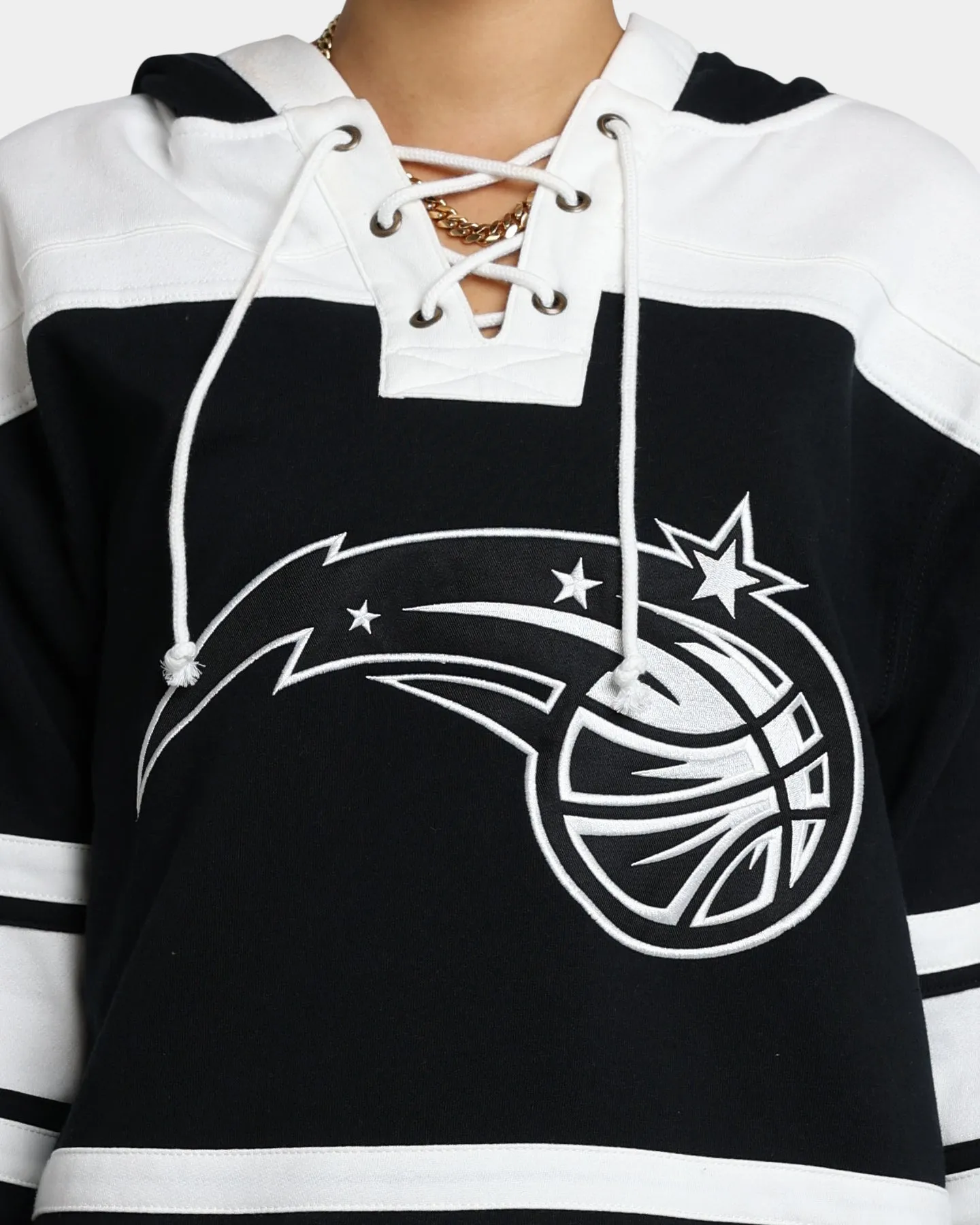 47 Brand Orlando Magic Superior Lacer Hoodie Jet Black sold by Culture Kings product image thumbnail 3