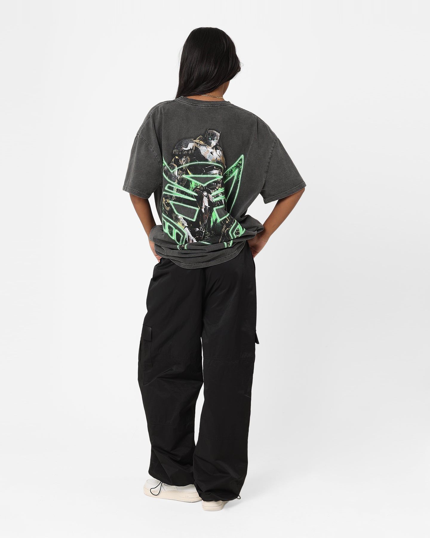 Goat Crew X Transformers Optimus Primal Heavyweight Vintage T-Shirt Black Wash sold by Culture Kings product image thumbnail 5