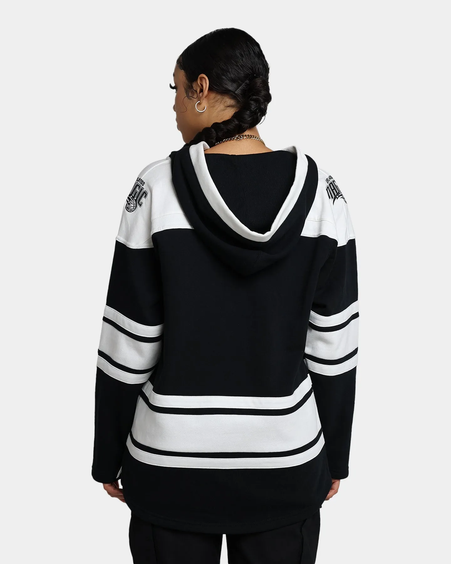 47 Brand Orlando Magic Superior Lacer Hoodie Jet Black sold by Culture Kings product image thumbnail 4