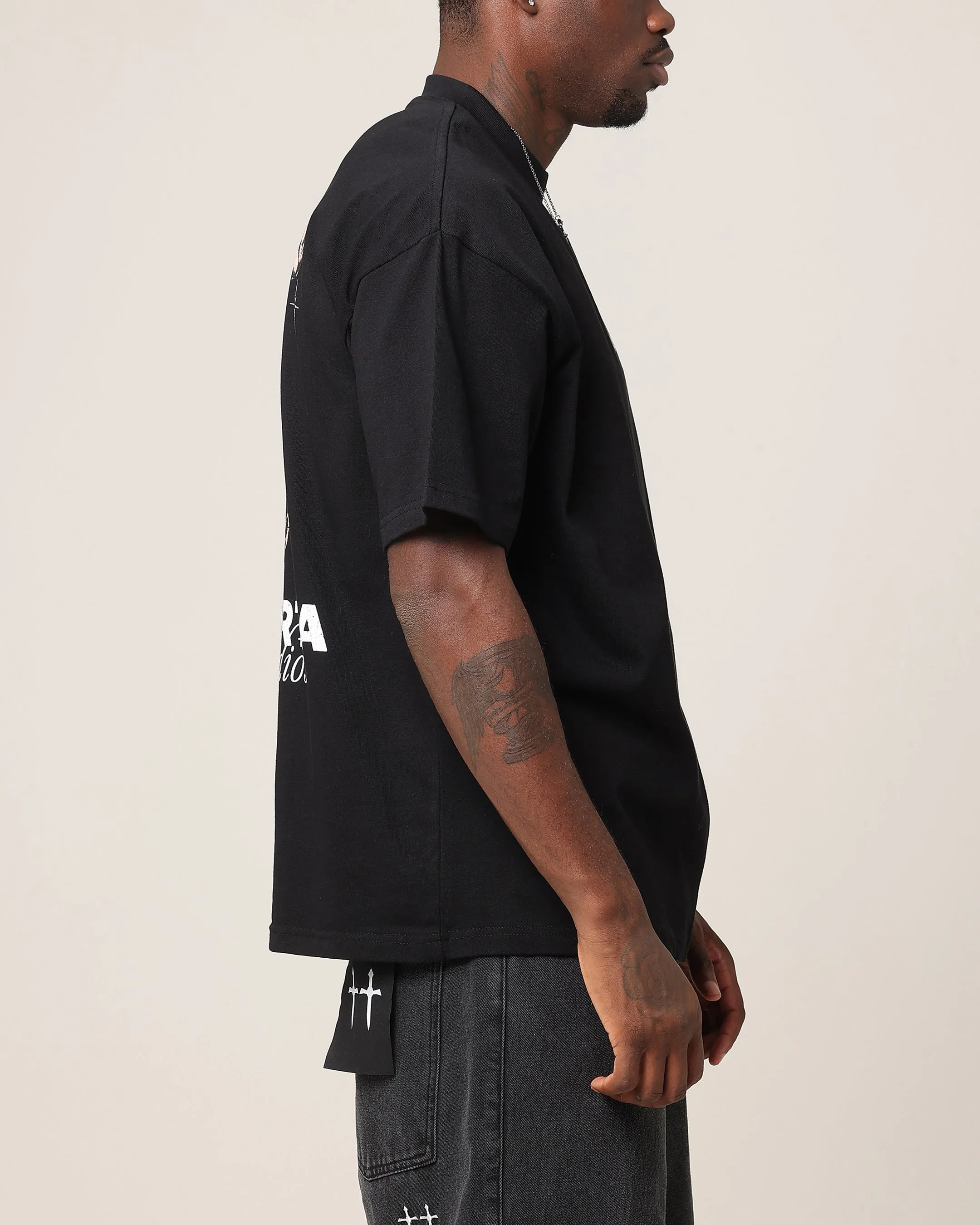 Saint Morta Wildflower T-Shirt Black sold by Culture Kings product image thumbnail 5