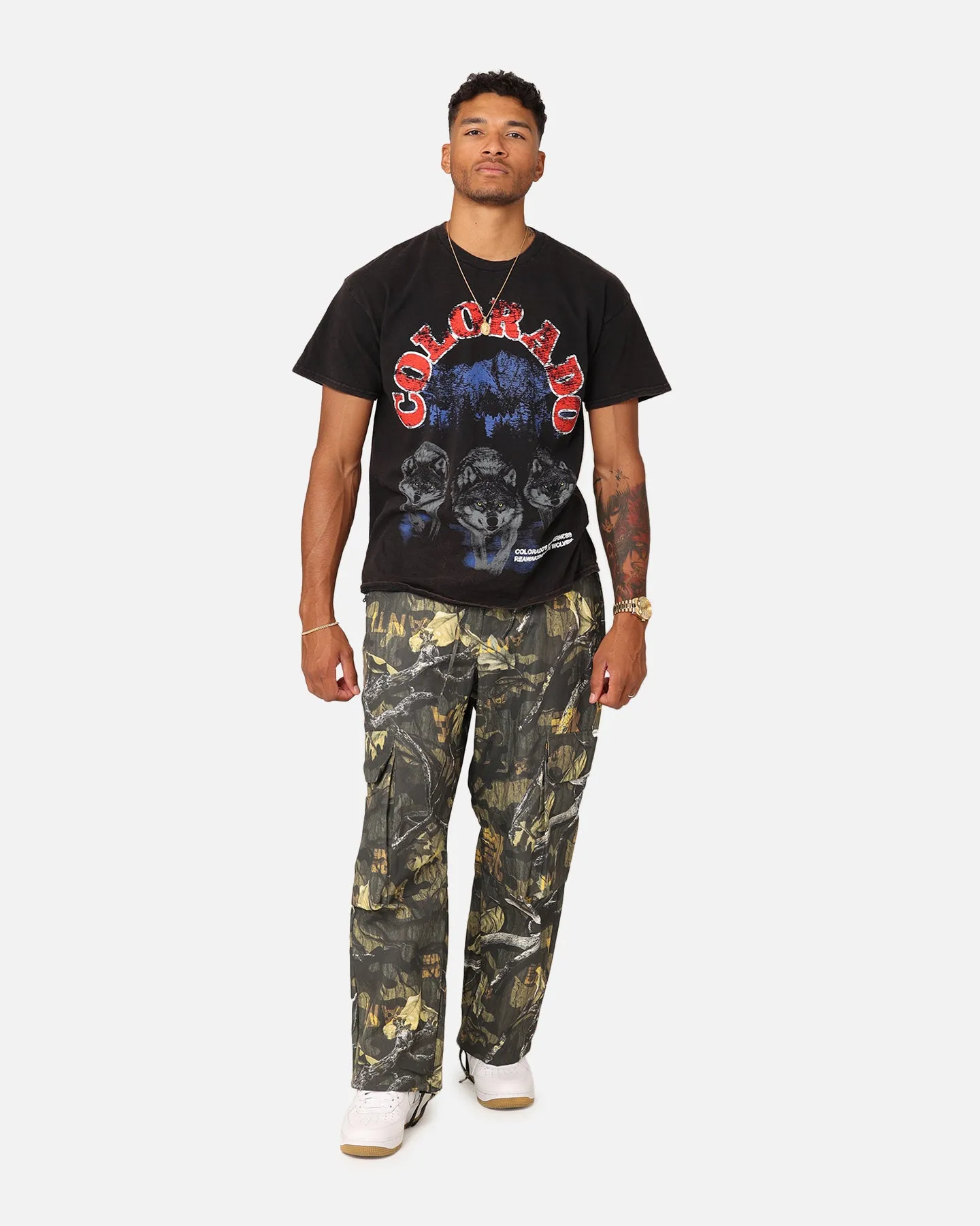 American Thrift Colorado Wolf Vintage T-Shirt Black Wash sold by Culture Kings product image thumbnail 3