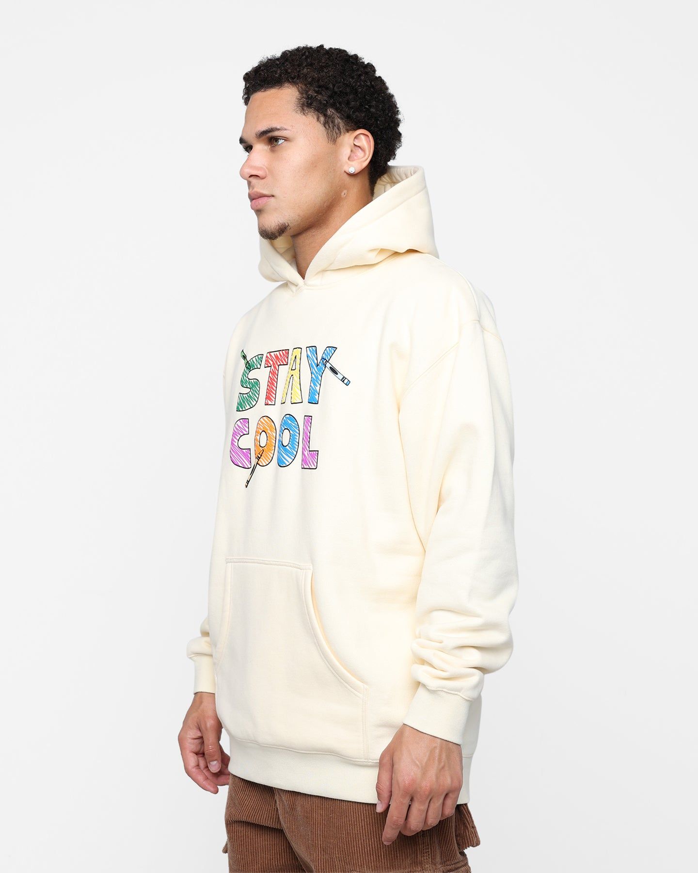 STAYCOOLNYC Crayon Hoodie Cream sold by Culture Kings product image thumbnail 6