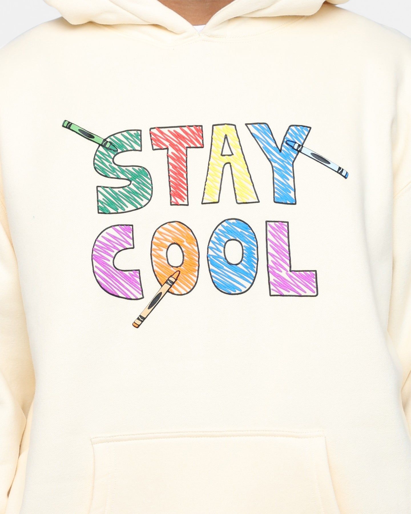 STAYCOOLNYC Crayon Hoodie Cream sold by Culture Kings product image thumbnail 3