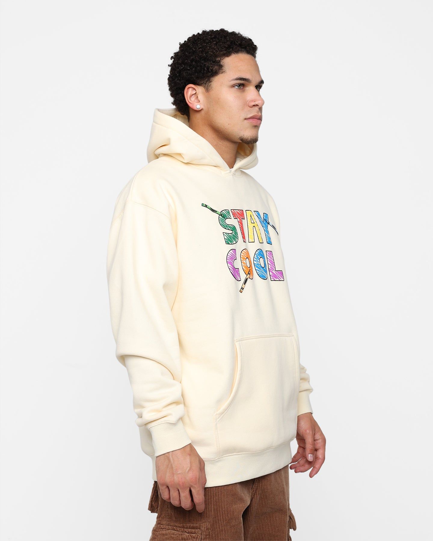 STAYCOOLNYC Crayon Hoodie Cream sold by Culture Kings product image thumbnail 5