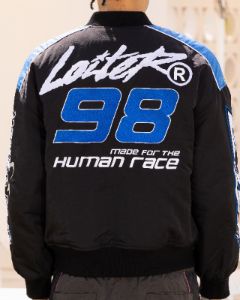 Loiter Racer Motor Jacket Black/Blue sold by Culture Kings