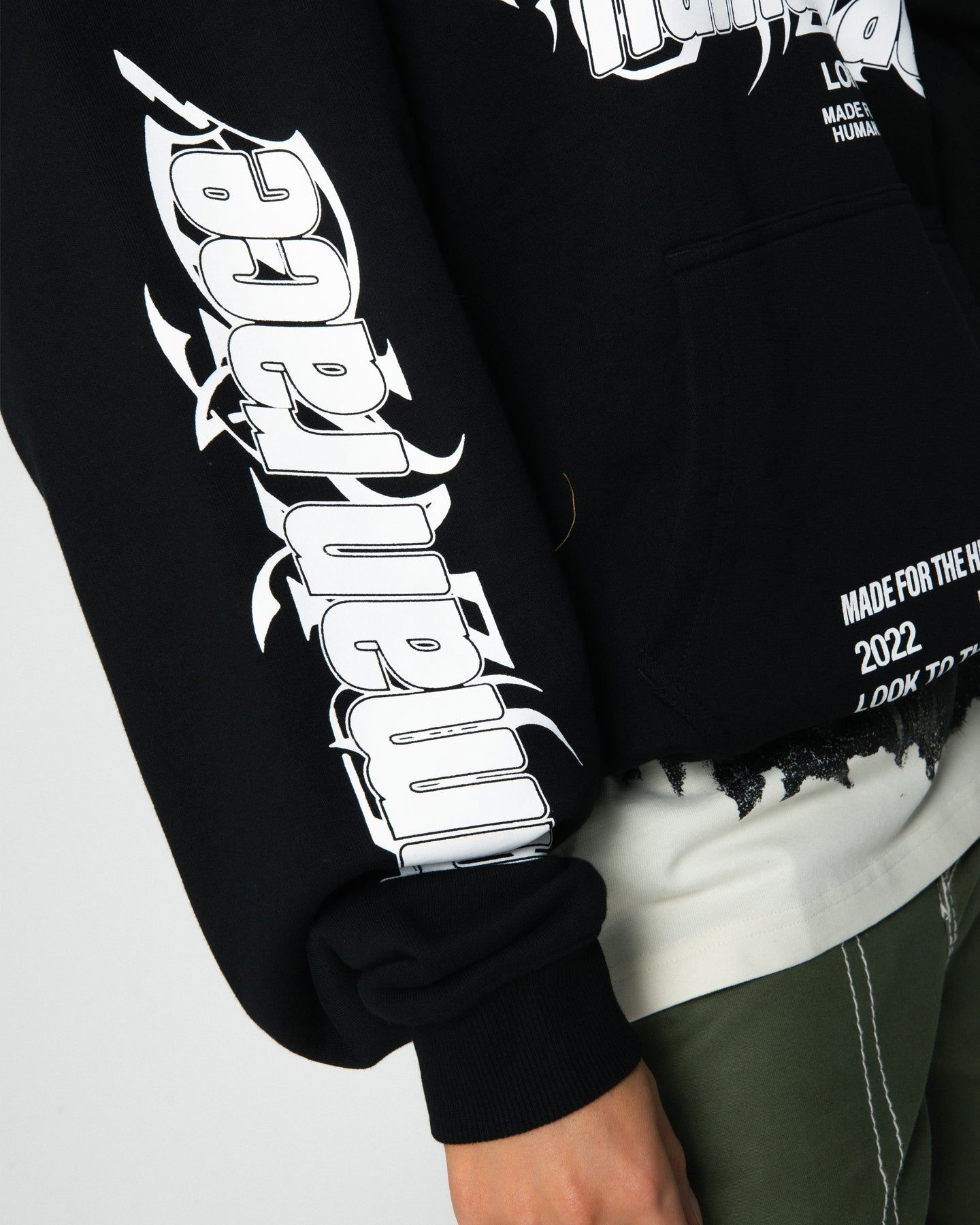 Loiter Rave Zip Hoodie Black sold by Culture Kings product image thumbnail 5