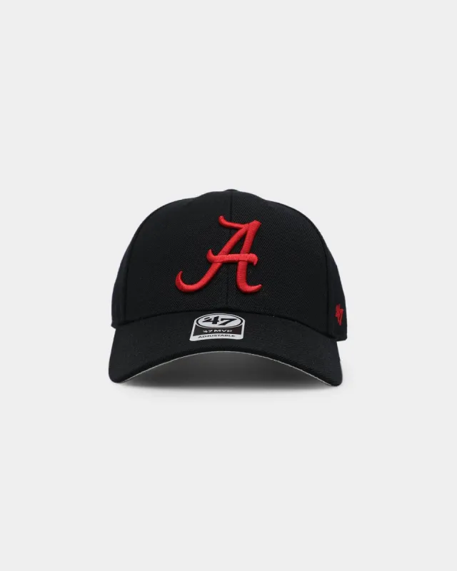 47 Brand Alabama Crimson Tide '47 MVP Strapback Black sold by Culture Kings