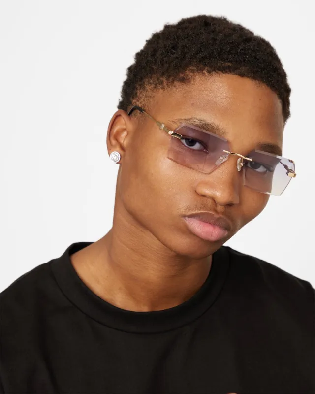 Belvoir & Co Kennedy Sunglasses Blue/Gold sold by Culture Kings