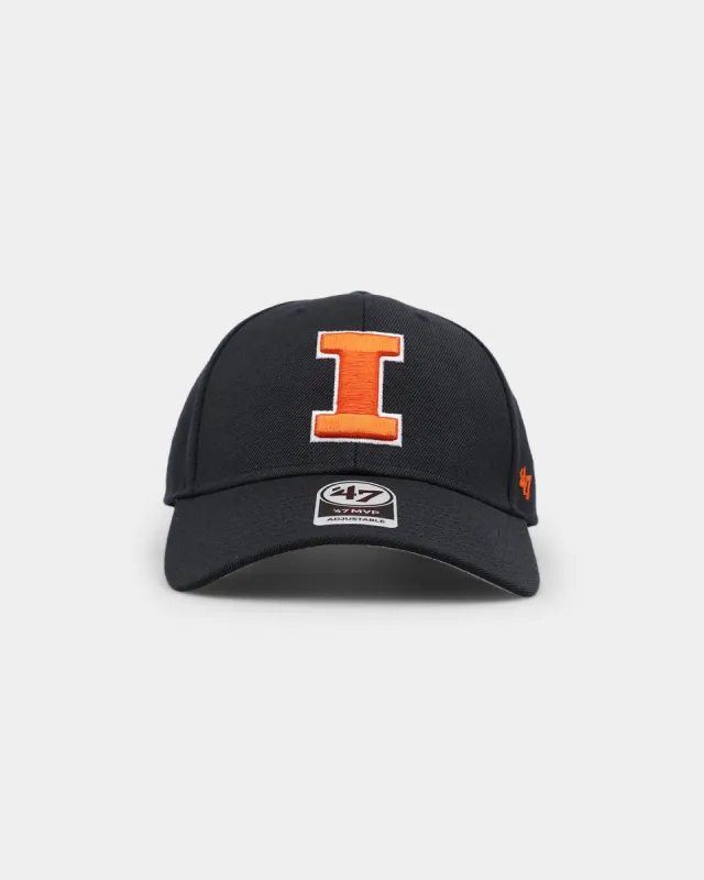 47 Brand Illinois Fighting Illini '47 MVP Strapback Navy sold by Culture Kings