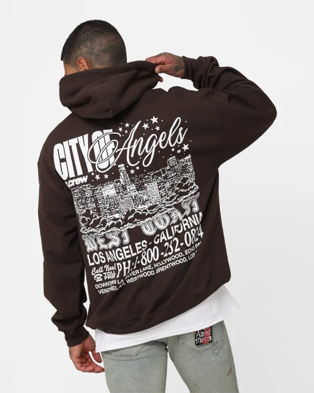 Goat Crew The City Of Angels Hoodie Brown sold by Culture Kings