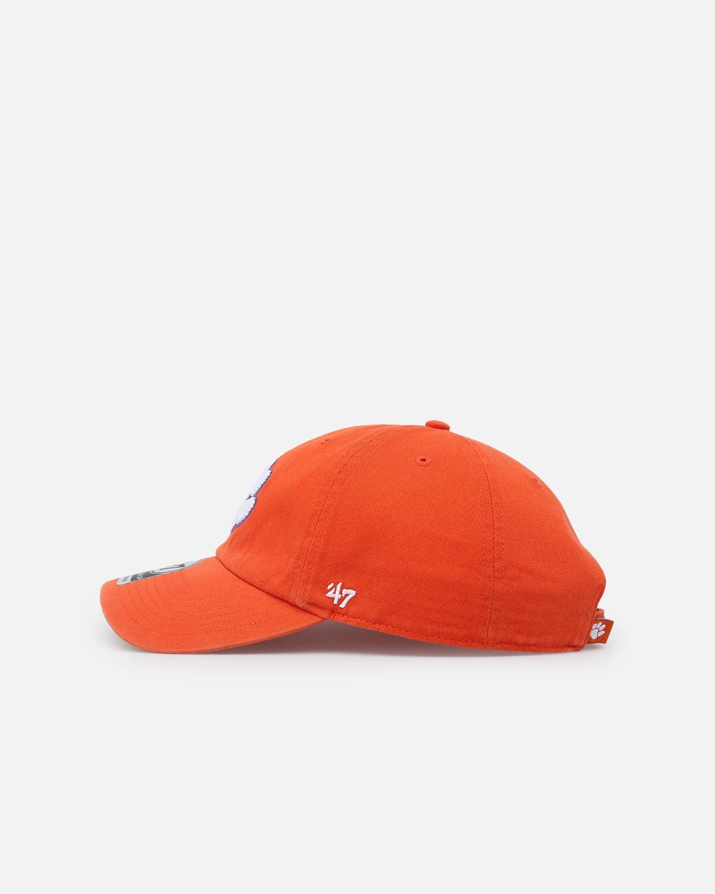 47 Brand Clemson Tigers 47 Clean Up Strapback Orange sold by Culture Kings product image thumbnail 4