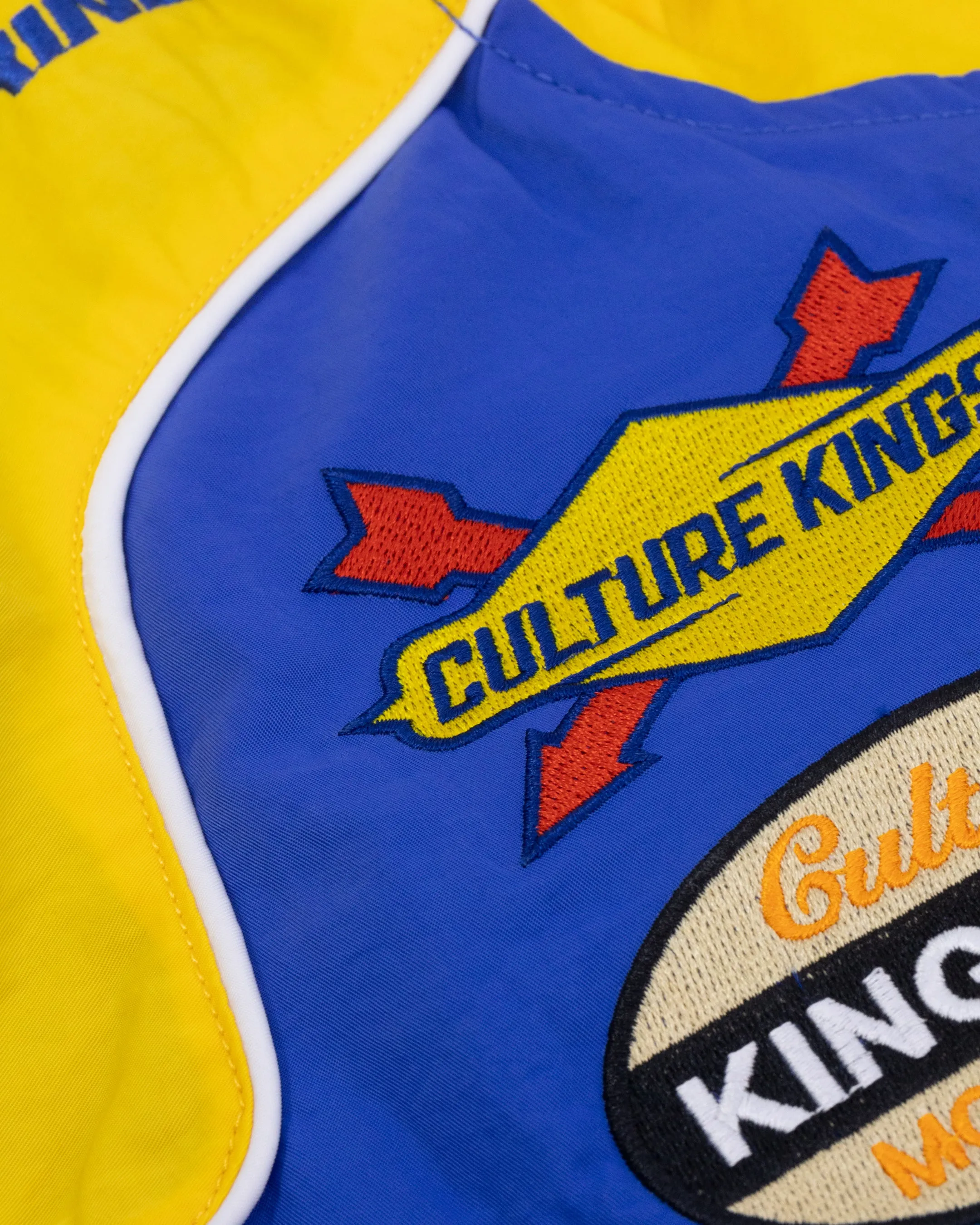 Culture Kings Melbourne Racing Jacket Blue/Yellow sold by Culture Kings product image thumbnail 4