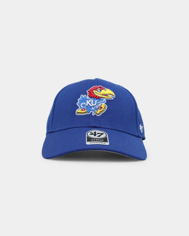 47 Brand Kansas Jayhawks '47 MVP Strapback Royal sold by Culture Kings
