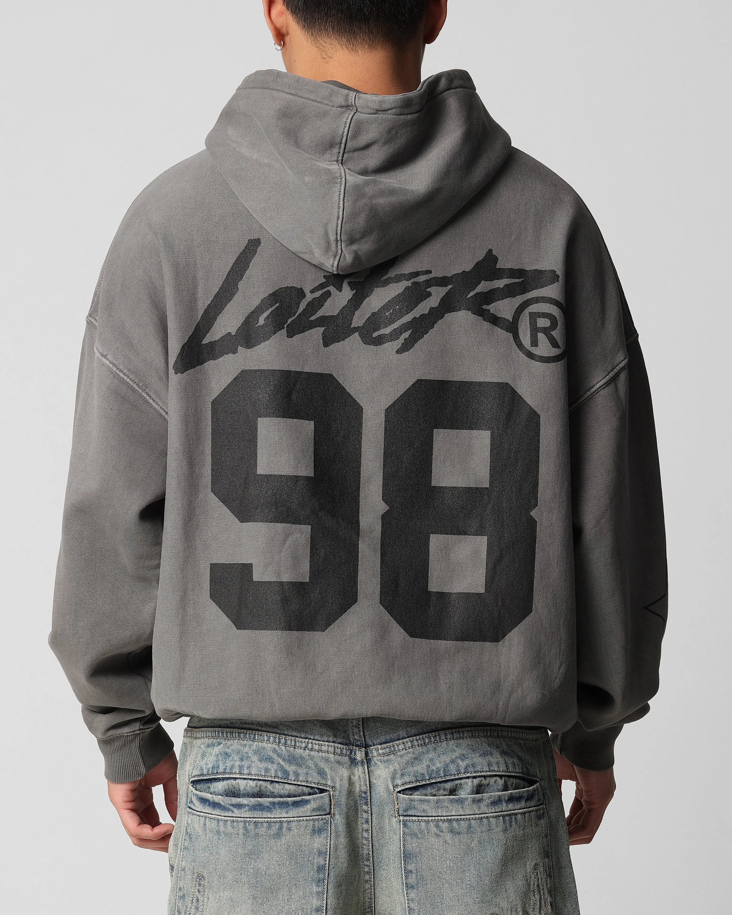 Loiter Training Day Hoodie Washed Charcoal sold by Culture Kings product image thumbnail 2