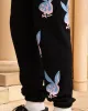 Playboy By Culture Kings Lit Bunny Track Pants Black sold by Culture Kings