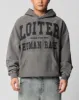 Loiter Training Day Hoodie Washed Charcoal sold by Culture Kings