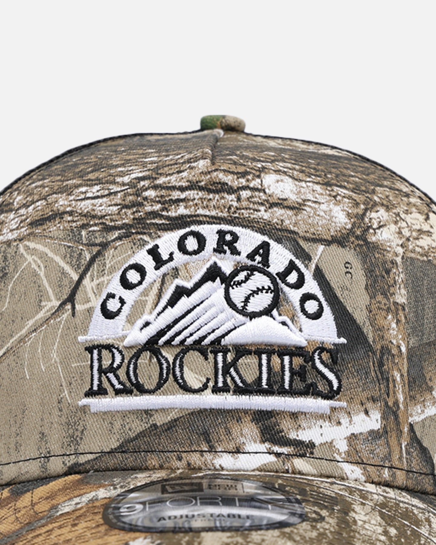 New Era Colorado Rockies 'Real Tree' 9FORTY A-Frame Trucker Snapback Realtree Edge sold by Culture Kings product image thumbnail 5