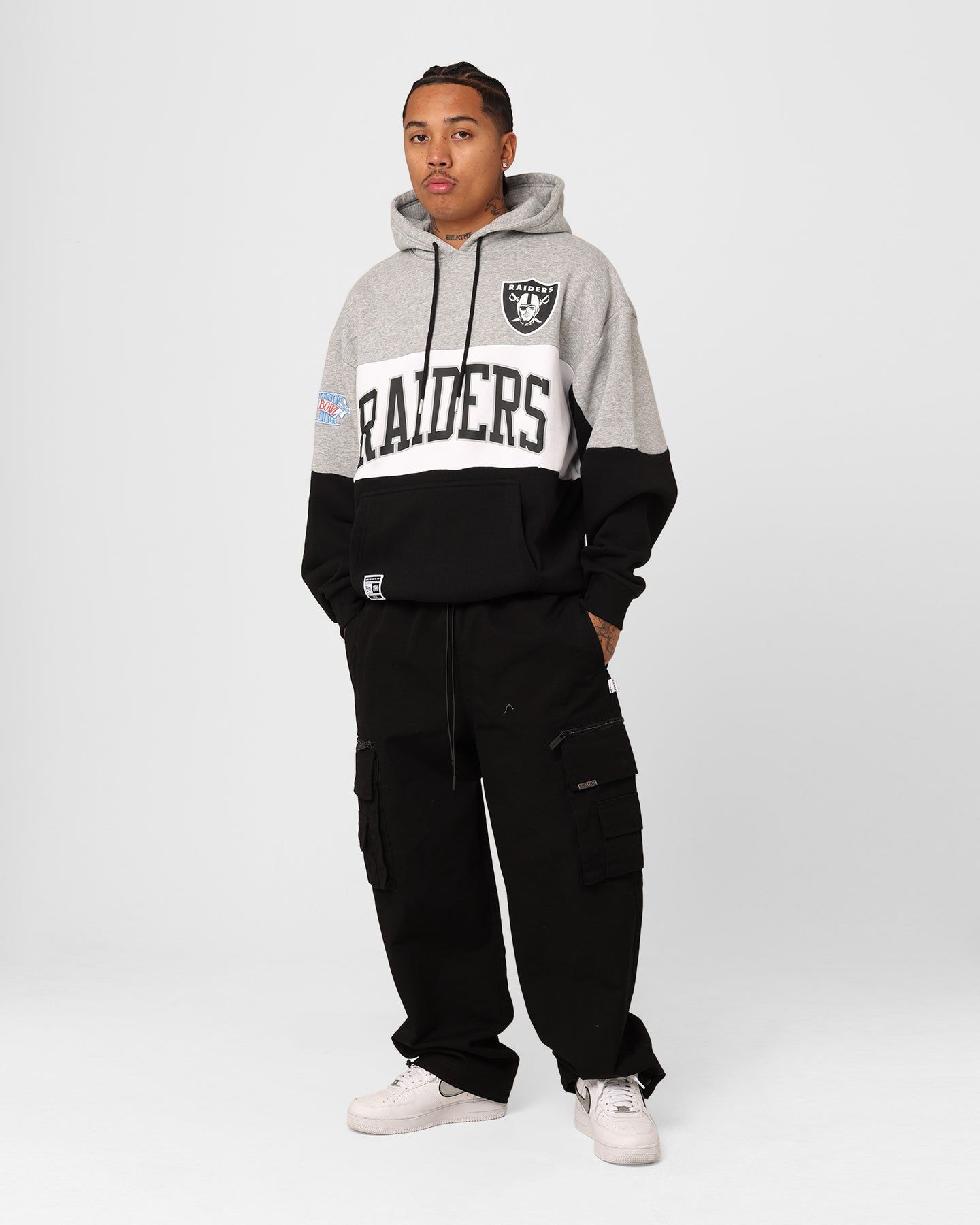 New Era Las Vegas Raiders Panel Hoodie Black sold by Culture Kings product image thumbnail 2