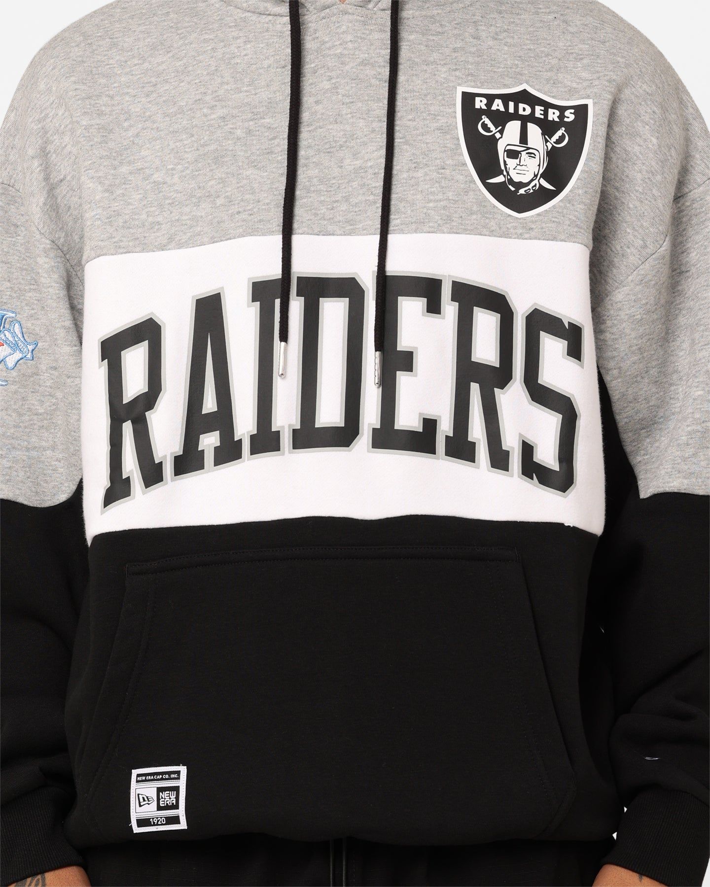 New Era Las Vegas Raiders Panel Hoodie Black sold by Culture Kings product image thumbnail 3
