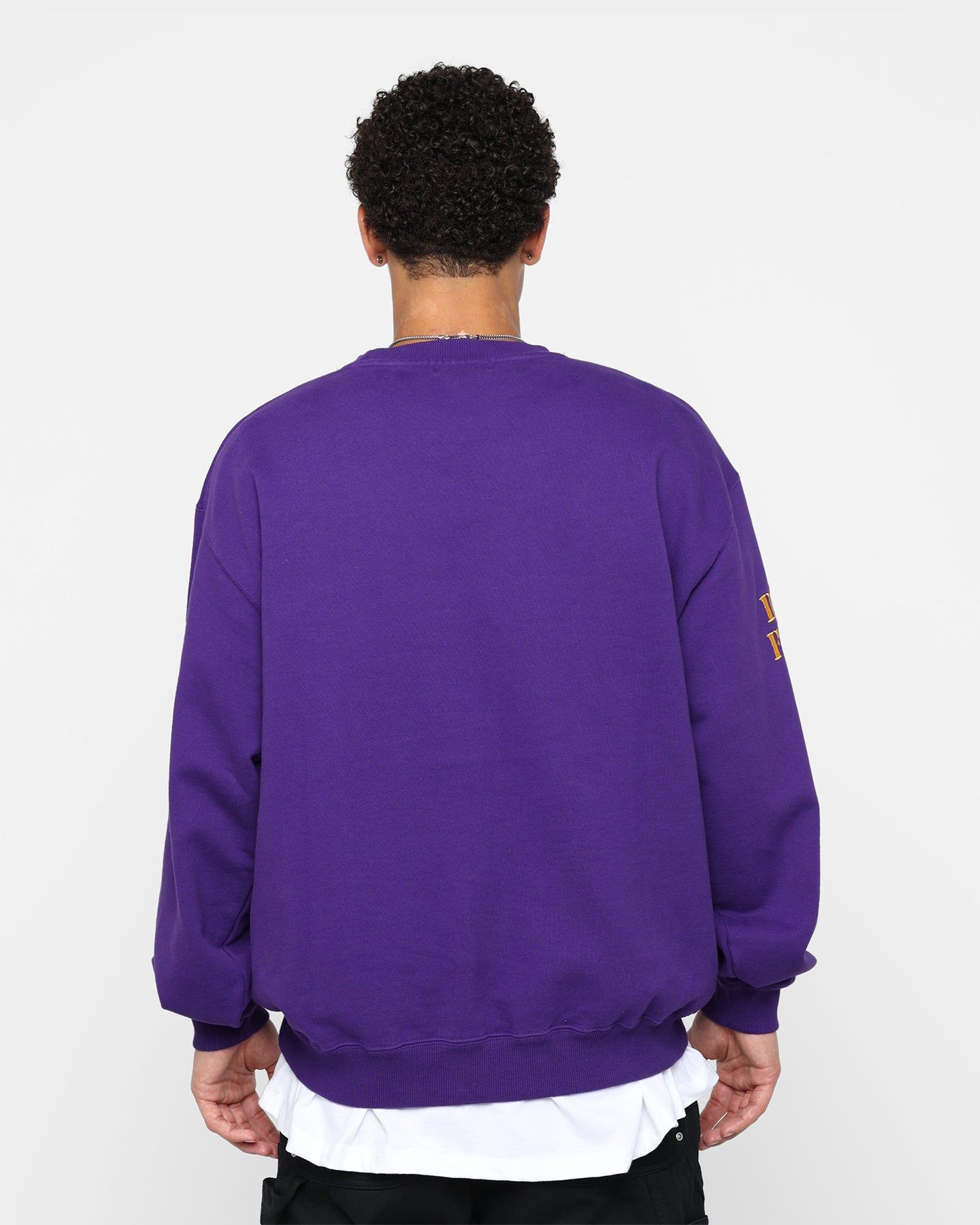 X-Large Hockey Crewneck Sweatshirt Purple sold by Culture Kings product image thumbnail 4
