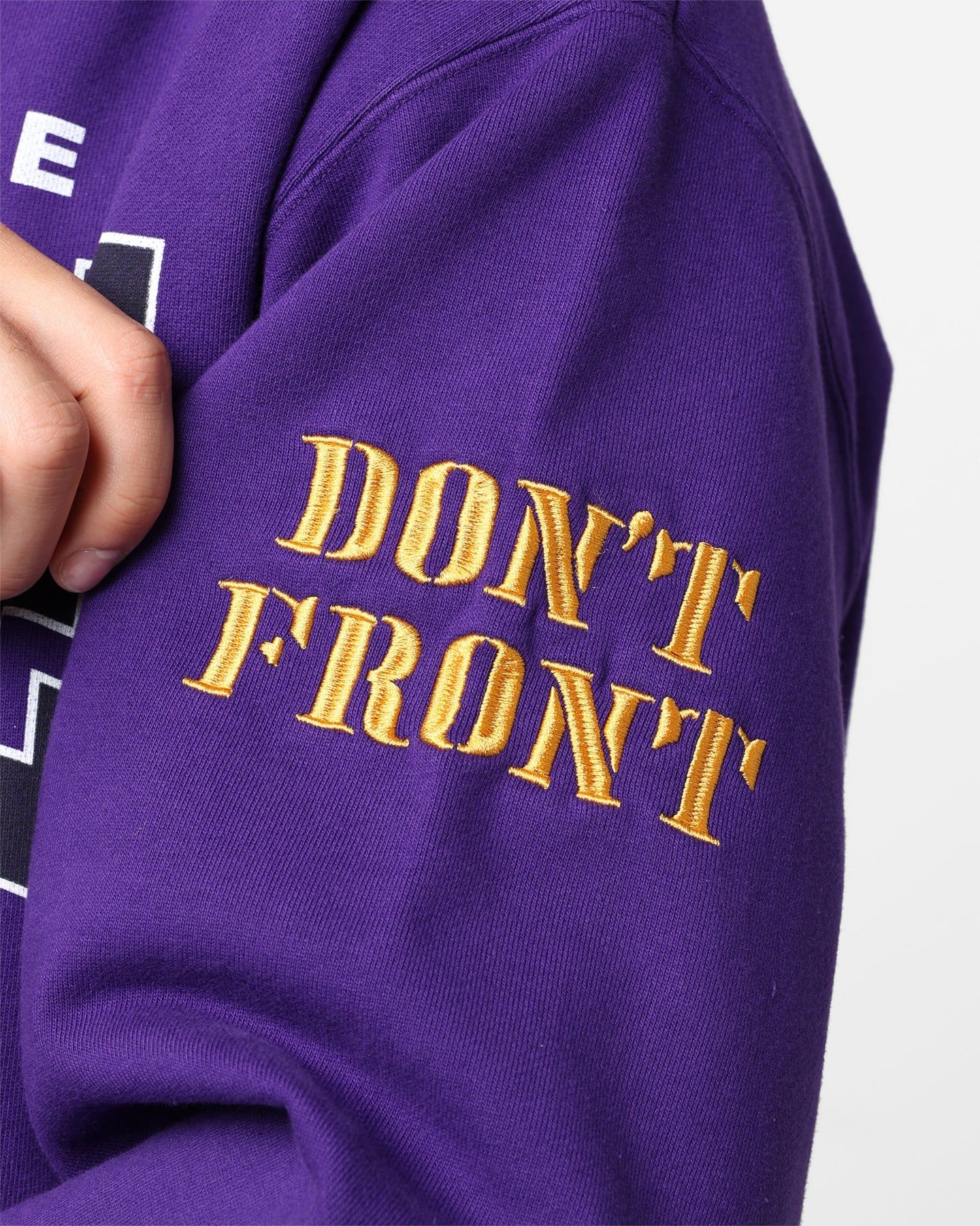 X-Large Hockey Crewneck Sweatshirt Purple sold by Culture Kings product image thumbnail 7