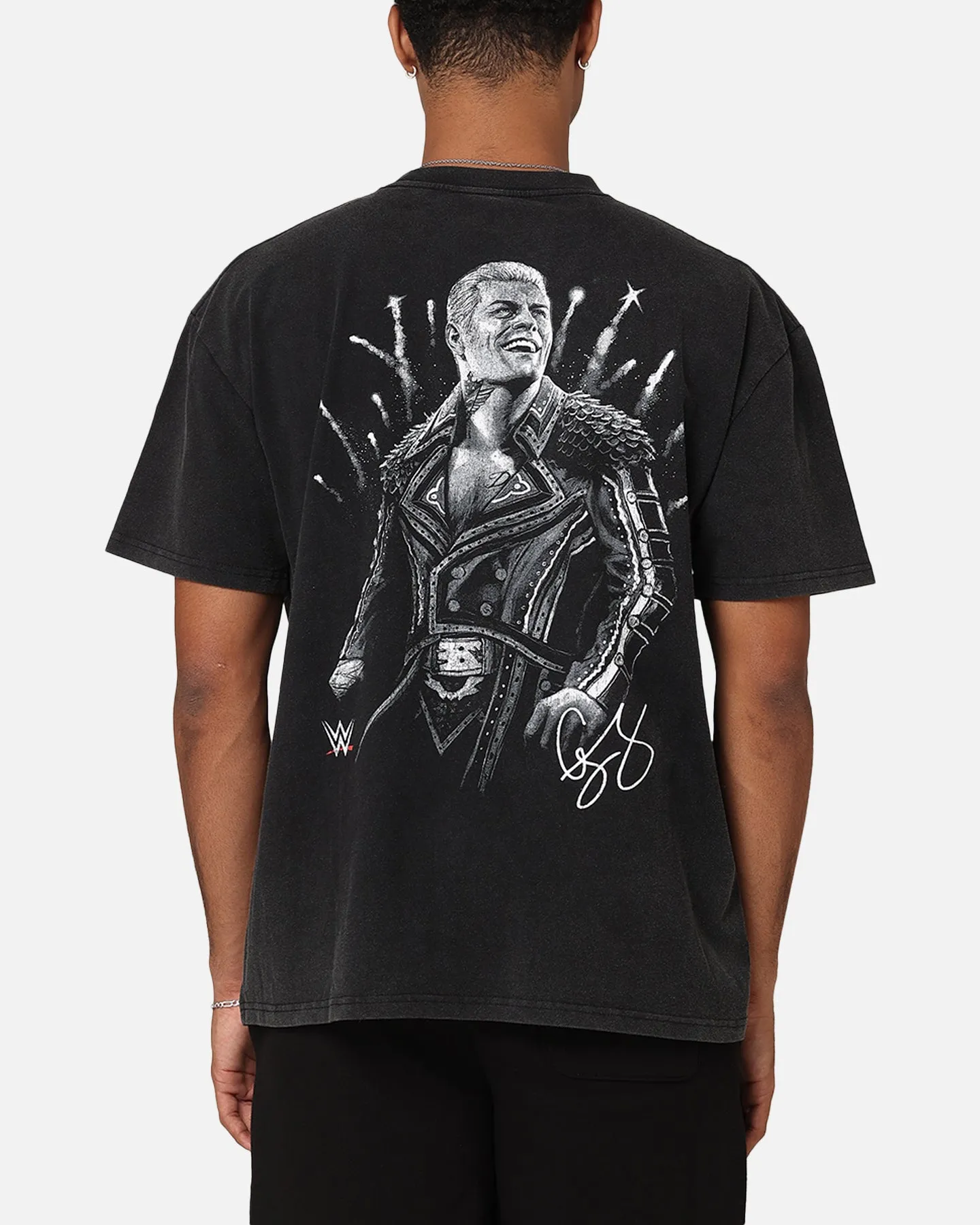 Culture Kings X WWE Cody Rhodes Heavy T-Shirt Vintage Black sold by Culture Kings product image thumbnail 2