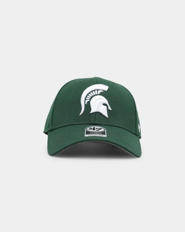 47 Brand Michigan State Spartans '47 MVP Strapback Dark Green sold by Culture Kings