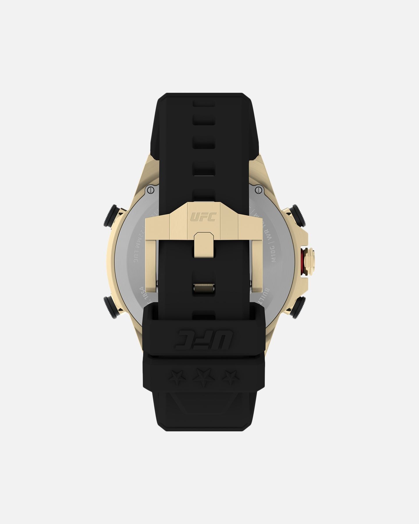 UFC X Timex Watches Kick Silicone Strap Digital Watch Black/Gold/Red sold by Culture Kings product image thumbnail 3