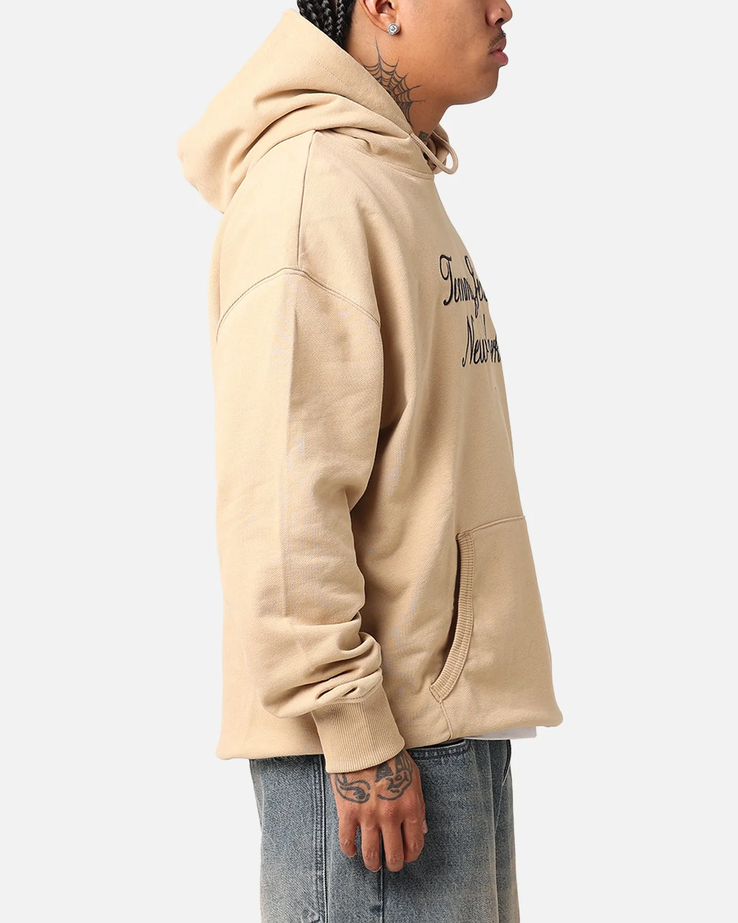 Tommy Jeans TJM Luxe Serif Relax Hoodie Tawny Sand sold by Culture Kings product image thumbnail 5