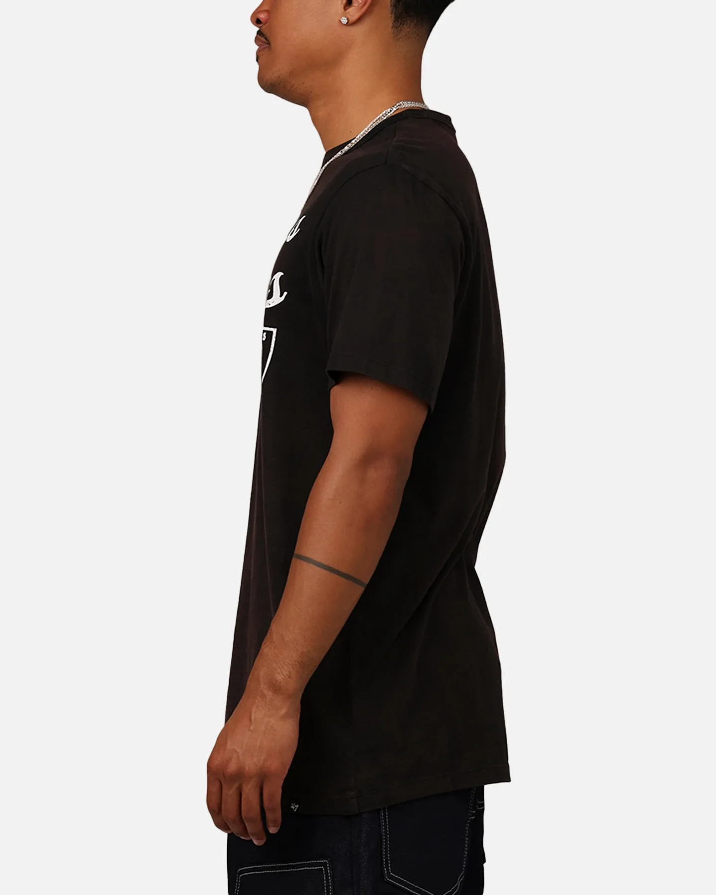 47 Brand Las Vegas Raiders Dusted T-Shirt Black sold by Culture Kings product image thumbnail 5
