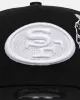New Era San Francisco 49ers 'Ornate Rose' 9FORTY A-Frame Snapback Black/White sold by Culture Kings